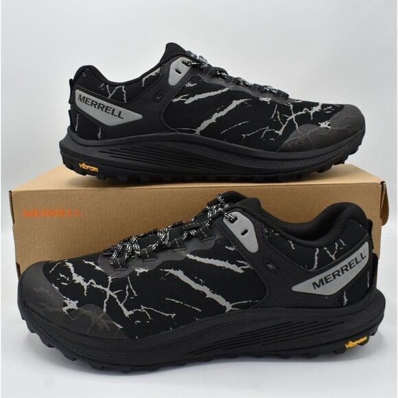 Merrell Mens Size 10 Nova 3 Reflective Lightning Trail Running Shoes Sneakers